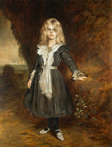 Franz von Lenbach Marion, die Tochter des Kunstlers